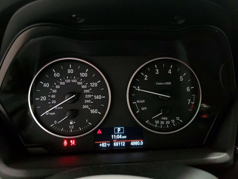 2016 BMW X1 VIN WBXHT3C30G5E52275 COPART salvage auction — FRONT END, Ny - Mv-907A Salvage Certificate, sold $3,300 on 2026-08-03 (photo 9)