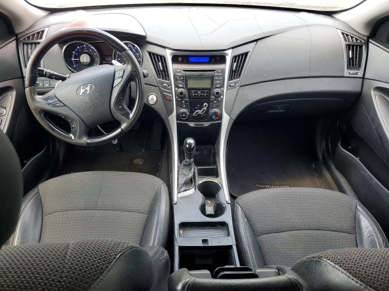 2012 Hyundai Sonata VIN 5NPEC4AC7CH326978 COPART salvage auction — FRONT END, Ga - Certificate Of Title, sold $550 on 2026-07-07 (photo 8)