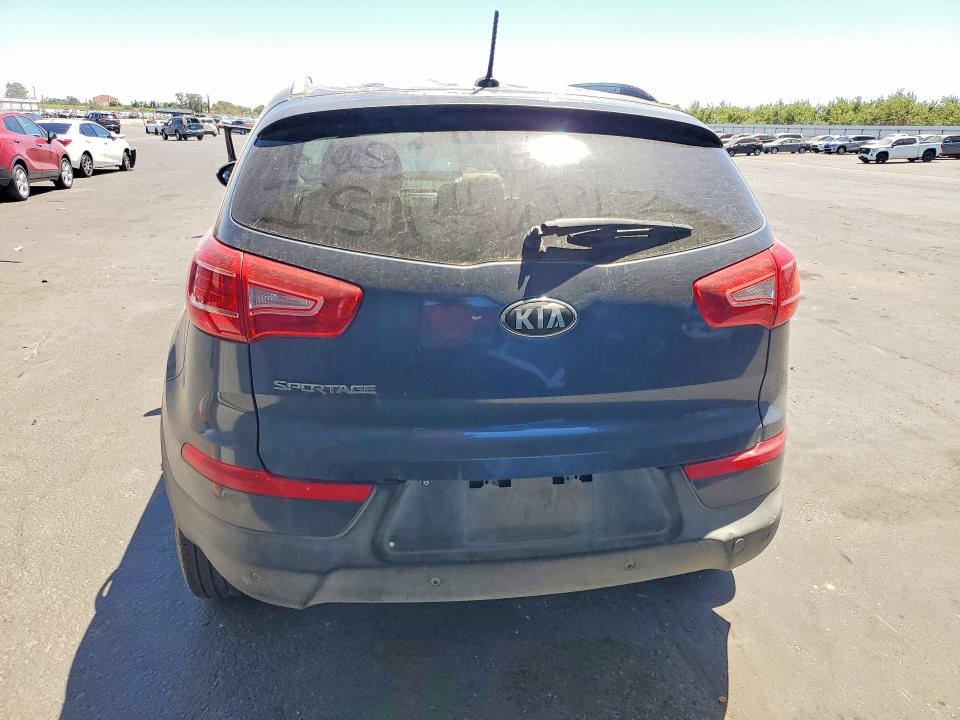 2013 Kia Sportage VIN KNDPB3A25D7413538 COPART salvage auction — FRONT END, CA - DIS/DLR/EXP APP FOR DUP CLEAN, sold $650 on 2026-07-27 (photo 6)