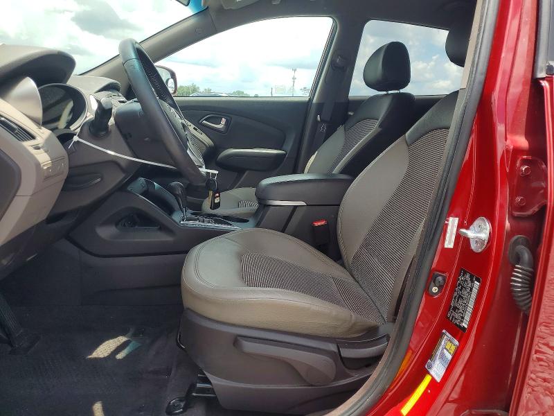 2013 Hyundai Tucson VIN KM8JU3AC6DU689572 COPART salvage auction — REAR END, FL - CERT OF TITLE SLVG REBUILDABLE, sold $2,350 on 2026-07-17 (photo 7)