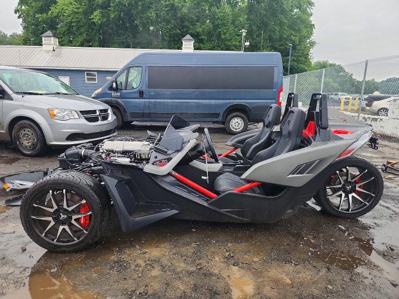 2024 Polaris Slingshot VIN 57XAARHB1R8164052 COPART salvage auction — FRONT END, Ct - Cert Of Title-Salvage, sold $11,900 on 2026-07-16 (photo 3)