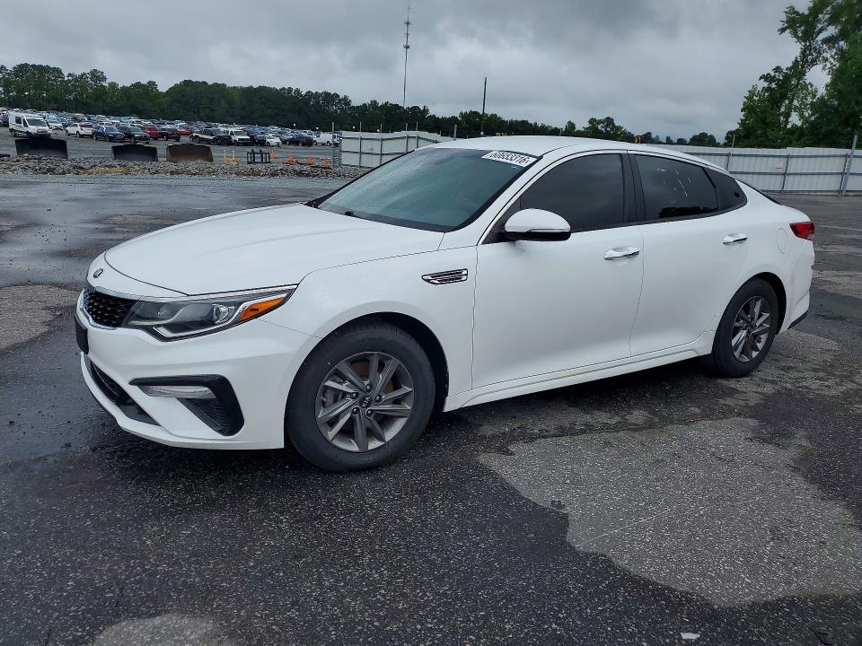 2019 Kia Optima VIN 5XXGT4L35KG351586 COPART salvage auction — VANDALISM, Nc - Salvage Certificate Of Title, sold $2,900 on 2026-07-28 (photo 1)