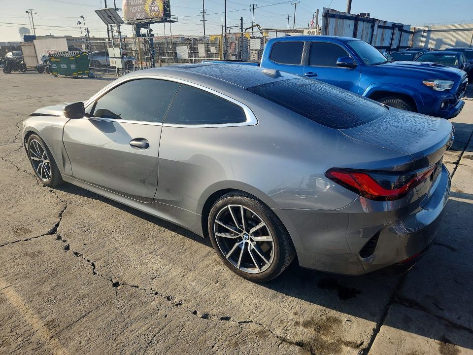2025 BMW 4er VIN WBA43DA07SCS49327 COPART salvage auction — FRONT END, Ca - Dis/Dlr/Exp Only Clean Title, sold $15,100 on 2026-07-13 (photo 2)