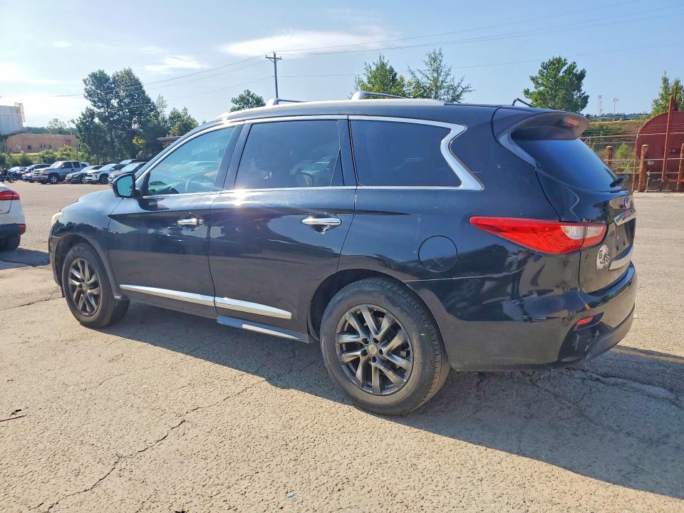 2013 Infiniti Jx VIN 5N1AL0MM0DC336028 COPART salvage auction — MINOR DENT/SCRATCHES, Sc - Cert Of Title-Salvage Non-Rem, sold $300 on 2026-07-31 (photo 2)