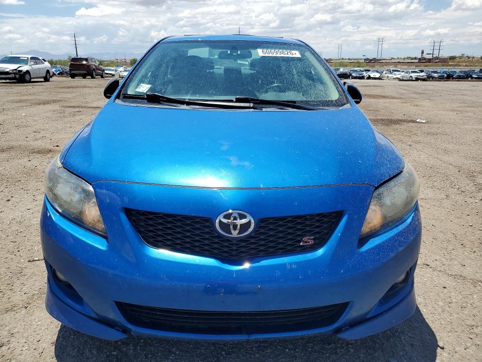2010 Toyota Corolla VIN 2T1BU4EE3AC477747 COPART salvage auction — REAR END, Az - Cert Of Title - Salvage, sold $1,700 on 2026-07-28 (photo 5)