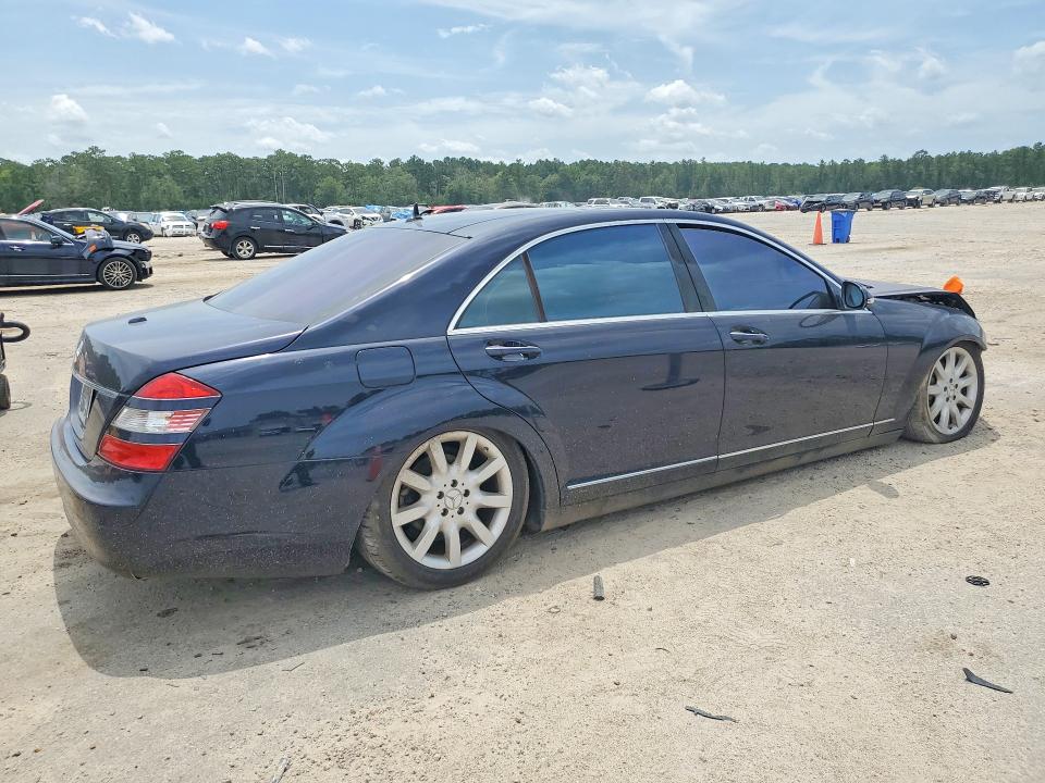 2007 Mercedes-benz S class VIN WDDNG71X17A070400 COPART salvage auction — FRONT END, Sc - Certificate Of Title, sold $500 on 2026-08-12 (photo 3)