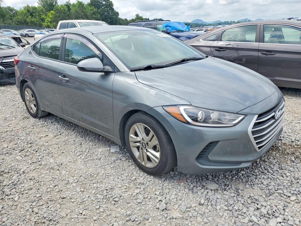 2018 Hyundai Elantra VIN KMHD84LF8JU499282 COPART salvage auction — MECHANICAL, Nc - Certificate Of Title (P), sold $450 on 2026-07-28 (photo 4)