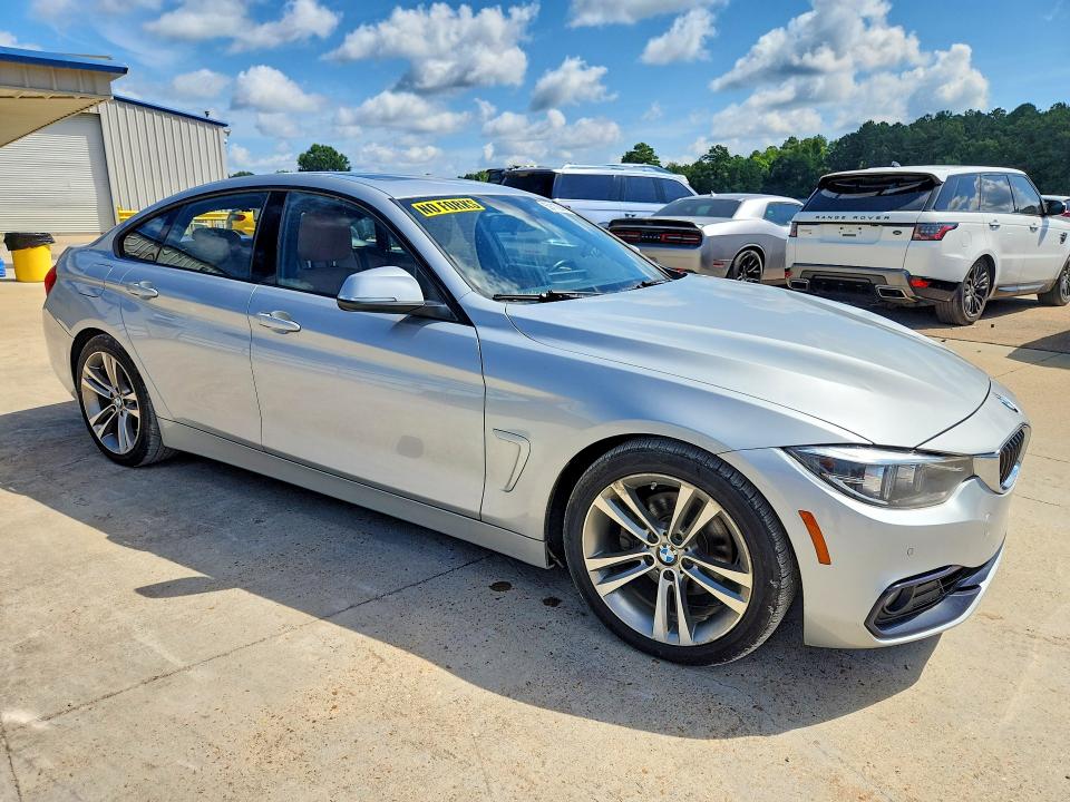 2018 BMW 4er VIN WBA4J1C50JBM09887 COPART salvage auction — HAIL, Ar - Cert Of Title-Salvage, sold $200 on 2026-08-21 (photo 4)