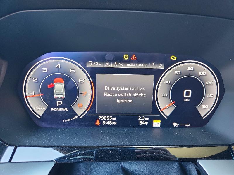 2022 Audi A3 VIN WAUHUDGYXNA059792 COPART salvage auction — MINOR DENT/SCRATCHES, Or - Cert Of Title-Reconstructed, sold $7,700 on 2026-07-25 (photo 9)