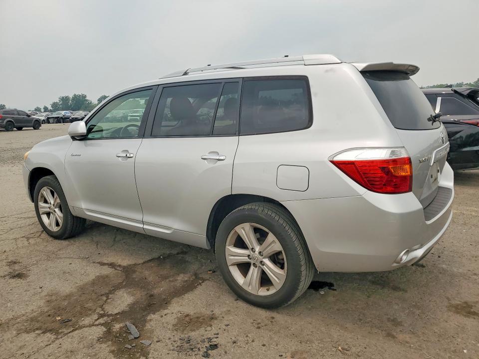 2008 Toyota Highlander VIN JTEDS42A782017978 COPART salvage auction — ROOF, Pa - Certificate Of Salvage, sold $950 on 2026-07-21 (photo 2)