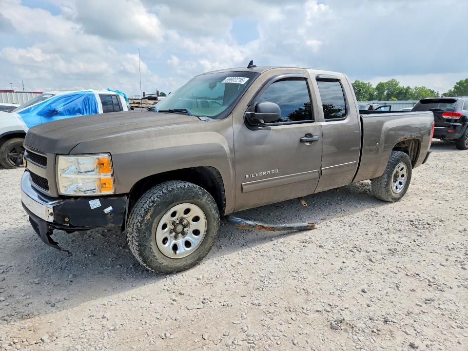 2012 Chevrolet Silverado VIN 1GCRKREA1CZ198577 COPART salvage auction — REAR END, Oh - Cert Of Title-Rebuilt Salvage, sold $525 on 2026-07-21 (photo 1)