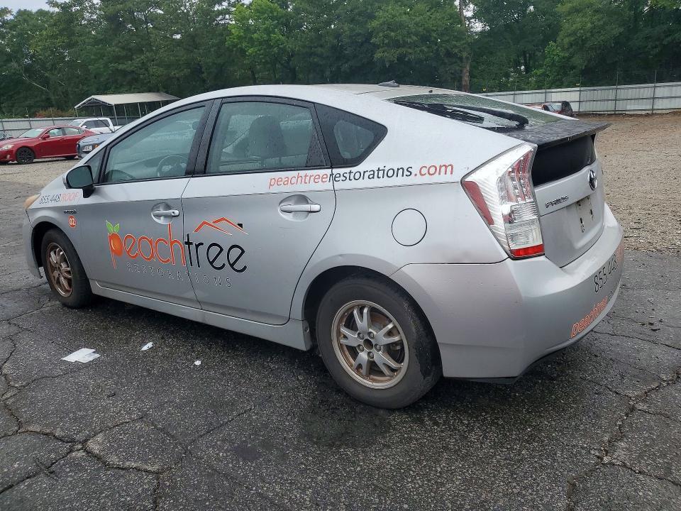2010 Toyota Prius VIN JTDKN3DU9A0168990 COPART salvage auction — FRONT END, Ga - Certificate Of Title, sold $925 on 2026-07-17 (photo 2)