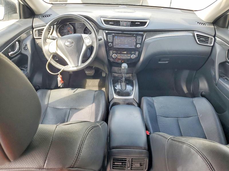 2016 Nissan Rogue VIN KNMAT2MVXGP712479 COPART salvage auction — FRONT END, Pa - Certificate Of Salvage, sold $1,750 on 2026-07-17 (photo 8)