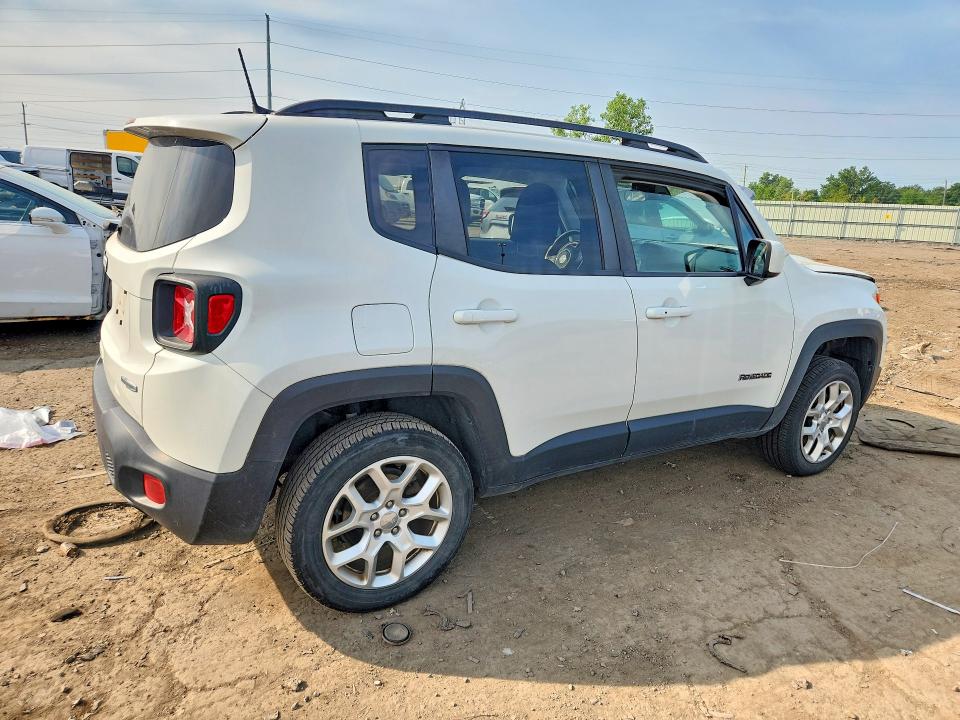 2018 Jeep Renegade VIN ZACCJBBB0JPJ33712 COPART salvage auction — ROOF, Mi - Certificate Of Title, sold $1,050 on 2026-07-24 (photo 3)