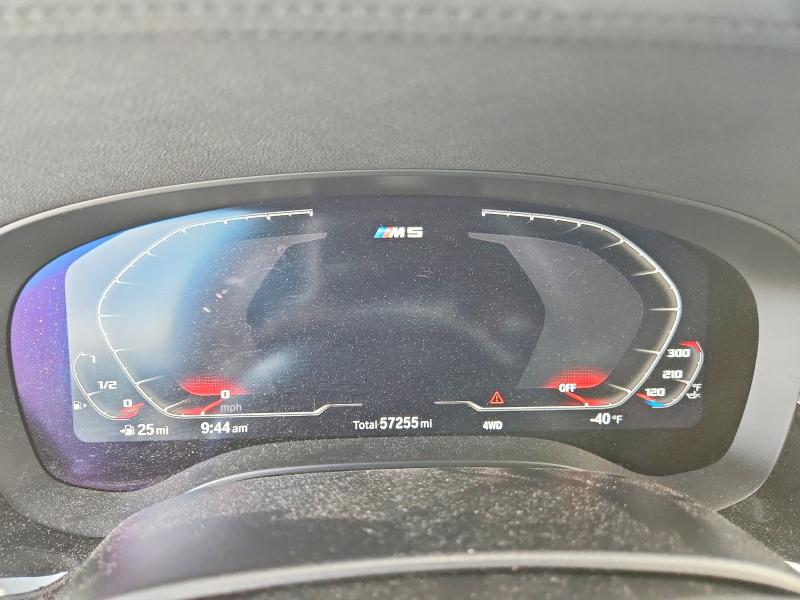 2022 BMW VIN WBS83CH03NCK38858 COPART salvage auction — FRONT END, GA - CERT OF TITLE-SALVAGE (P), sold $10,600 on 2026-07-30 (photo 9)