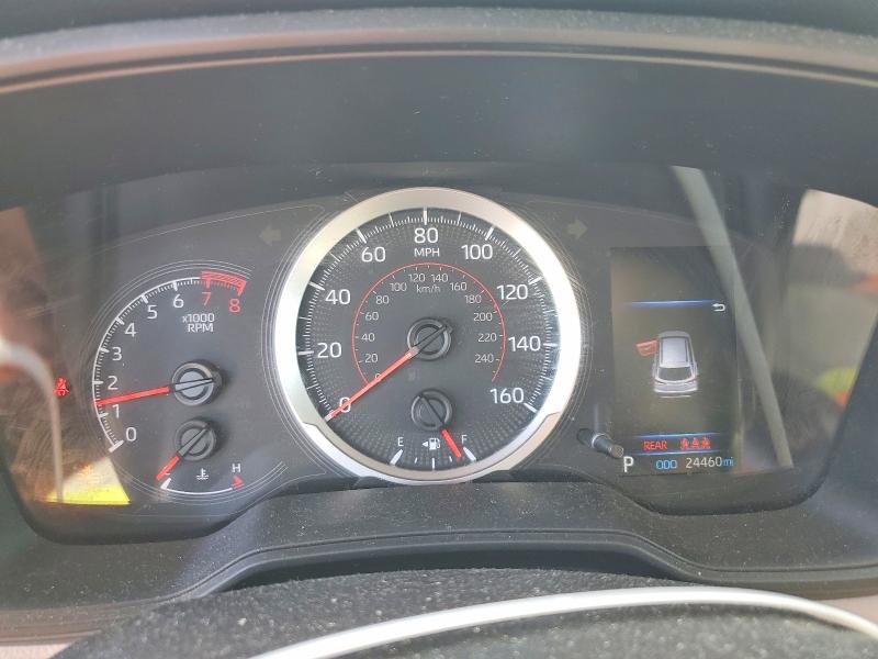 2022 Toyota Corolla cross VIN 7MUAAABG2NV032105 COPART salvage auction — FRONT END, Fl - Cert Of Title Slvg Rebuildable, sold $5,700 on 2026-07-22 (photo 9)