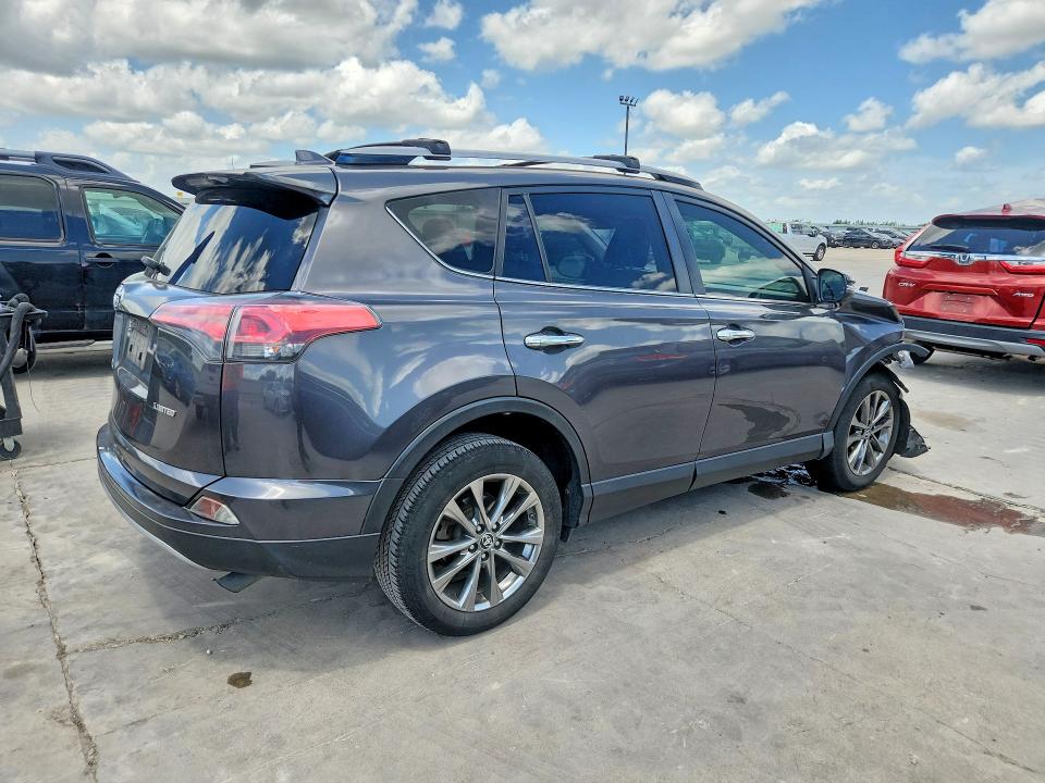 2018 Toyota Rav 4 VIN JTMYFREV7JJ169194 COPART salvage auction — FRONT END, Tx - Salvage Vehicle Title, sold $7,600 on 2026-07-16 (photo 3)