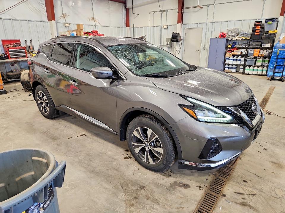 2022 Nissan Murano VIN 5N1AZ2BS0NC126963 COPART salvage auction — HAIL, Salvage Title, sold $13,500 on 2026-08-11 (photo 4)