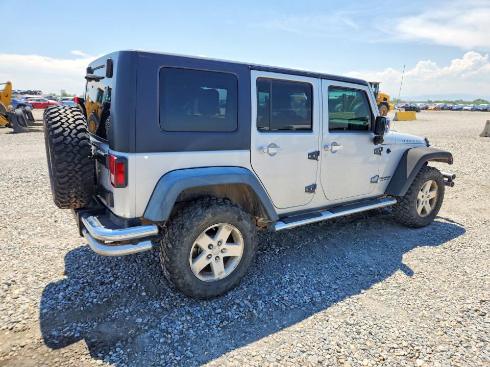 2008 Jeep Wrangler unlimited VIN 1J8GA69158L556043 COPART salvage auction — HAIL, CO - DIS/DLR/EXP ONLY CLEAN TITLE, sold $2,650 on 2026-07-31 (photo 3)