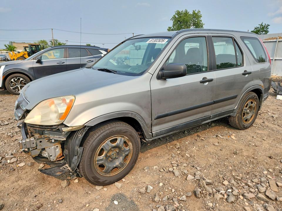 2006 Honda Cr-v VIN JHLRD68576C019153 COPART salvage auction — FRONT END, NY - MV-907A SALVAGE CERTIFICATE, sold $850 on 2026-07-23 (photo 1)