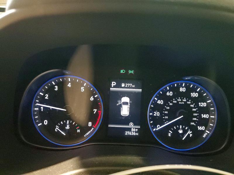 2023 Hyundai Kona VIN KM8K2CAB7PU977283 COPART salvage auction — FRONT END, PA - CERTIFICATE OF SALVAGE, sold $2,450 on 2026-07-22 (photo 9)