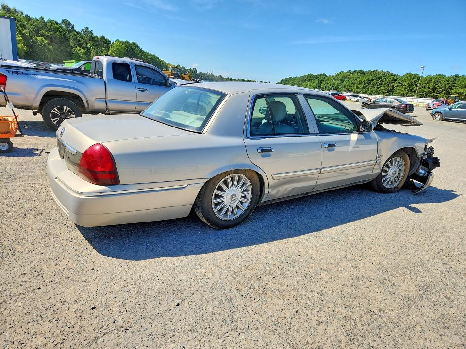 2010 Mercury Grand marquis VIN 2MEBM7FV3AX612512 COPART salvage auction — FRONT END, LA - CERT OF TITLE-SALVAGE, sold $10 on 2026-07-23 (photo 3)