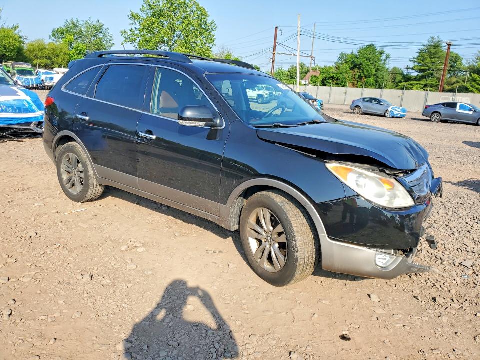 2012 Hyundai Veracruz VIN KM8NUDCCXCU196304 COPART salvage auction — FRONT END, Pa - Certificate Of Salvage, sold $1,000 on 2026-07-22 (photo 4)