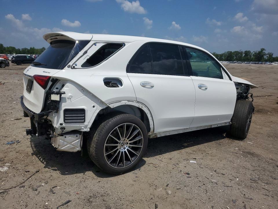 2022 Mercedes-benz Gle VIN 4JGFB5KB1NA821508 COPART salvage auction — FRONT END, Va - Cert Of Title - Salvage, sold $20,700 on 2026-07-29 (photo 3)