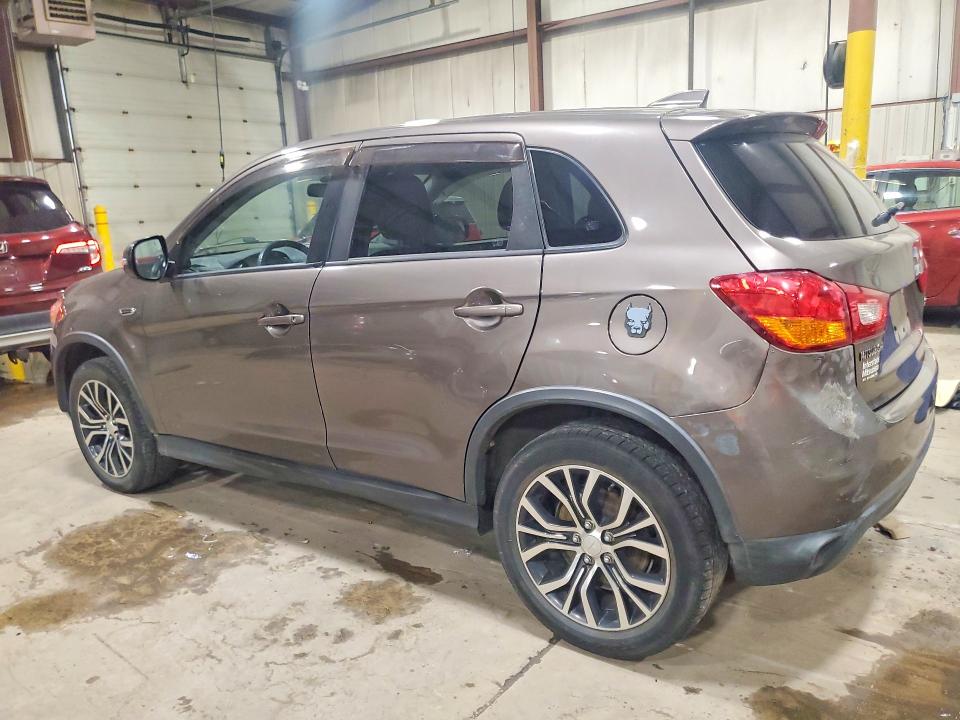 2017 Mitsubishi Outlander VIN JA4AR3AU8HZ067699 COPART salvage auction — HAIL, PA - CERTIFICATE OF SALVAGE, sold $625 on 2026-07-28 (photo 2)