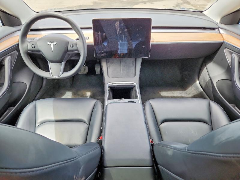 2023 Tesla Model 3 VIN 5YJ3E1EA4PF687985 COPART salvage auction — REAR END, CA - CERTIFICATE OF TITLE (P), sold $17,000 on 2026-07-27 (photo 8)