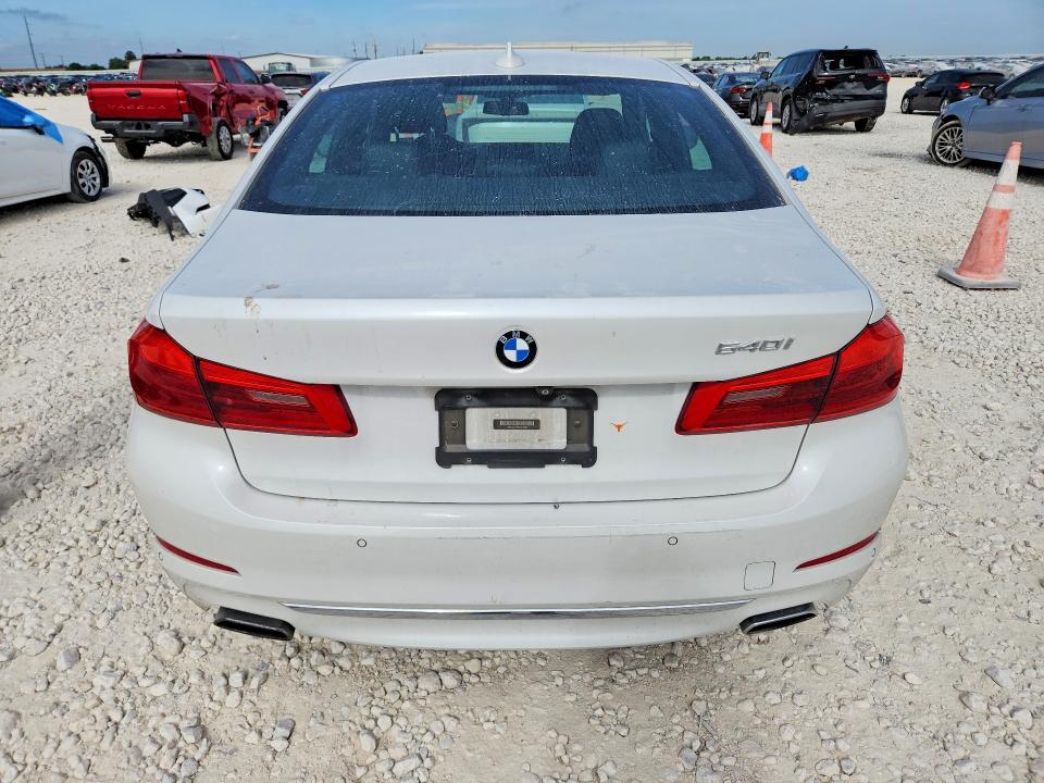 2017 BMW 5er VIN WBAJE5C39HG916684 COPART salvage auction — FRONT END, Tx - Salvage Vehicle Title, sold $11,000 on 2026-07-16 (photo 6)