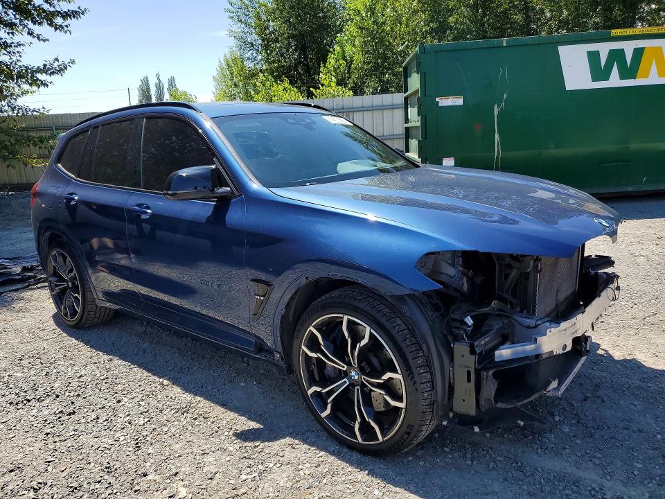 2021 BMW X3 VIN 5YMTS0C04M9F29207 COPART salvage auction — FRONT END, Wa - Bill Of Sale, sold $25,750 on 2026-07-20 (photo 4)