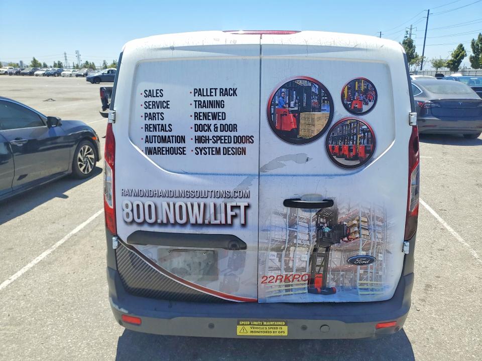 2018 Ford Transit VIN NM0LS7E74J1371645 COPART salvage auction — REAR END, Ca - Salvage Certificate, sold $650 on 2026-07-29 (photo 6)