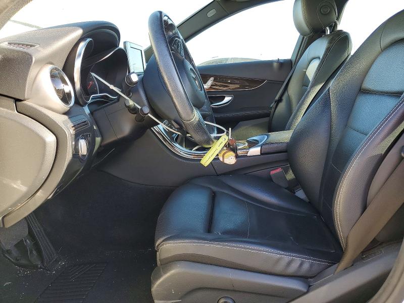 2018 Mercedes-benz C-klasse VIN WDDWF4JB9JR418768 COPART salvage auction — REAR END, Ca - Salvage Certificate, sold $6,600 on 2026-08-20 (photo 7)
