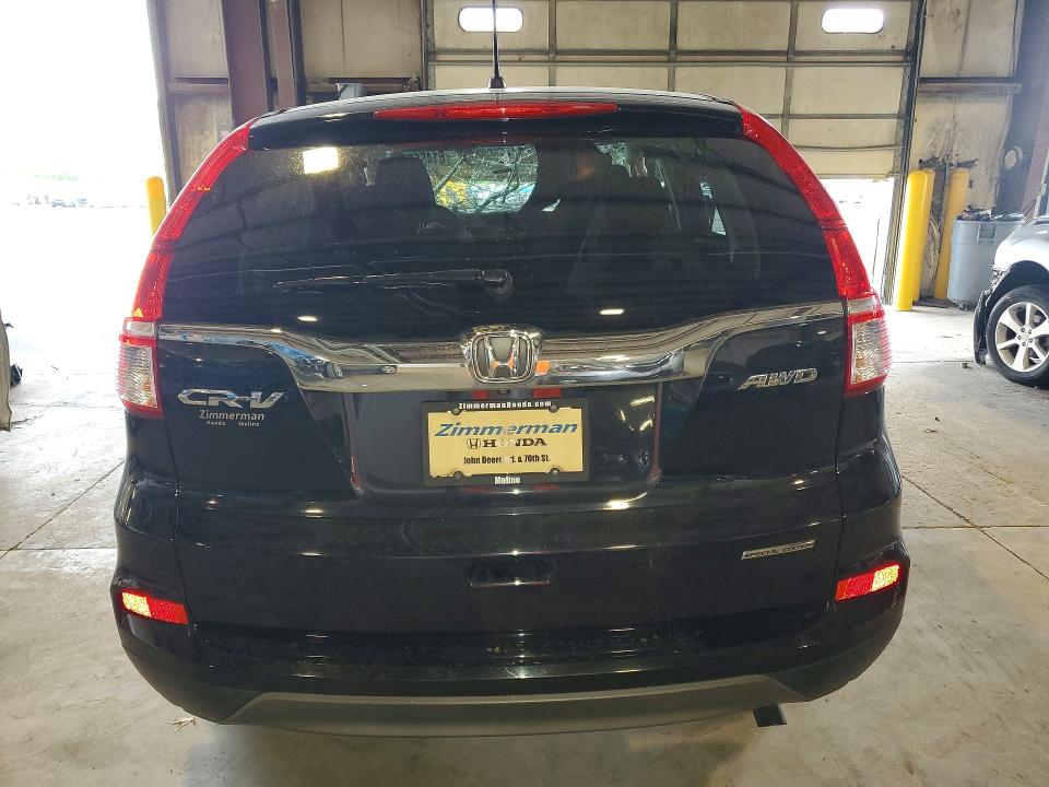 2016 Honda Cr-v VIN 5J6RM4H43GL093898 COPART salvage auction — ROLLOVER, Il - Salvage Certificate, sold $500 on 2026-08-19 (photo 6)