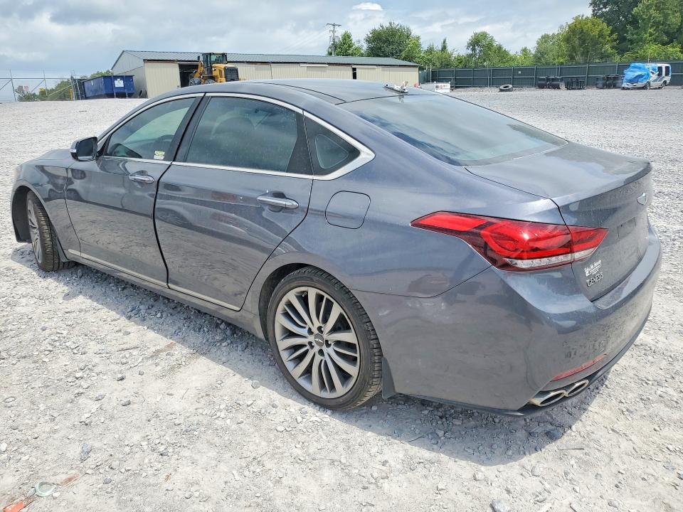 2015 Hyundai Genesis VIN KMHGN4JF5FU074554 COPART salvage auction — FRONT END, Sc - Certificate Of Title (P), sold $2,750 on 2026-07-30 (photo 2)