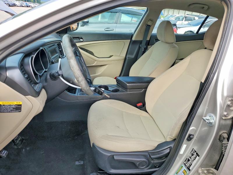 2015 Kia Optima VIN 5XXGM4A71FG473404 COPART salvage auction — FRONT END, In - Cert Of Title - Rebuilt Vehicl, sold $375 on 2026-07-13 (photo 7)