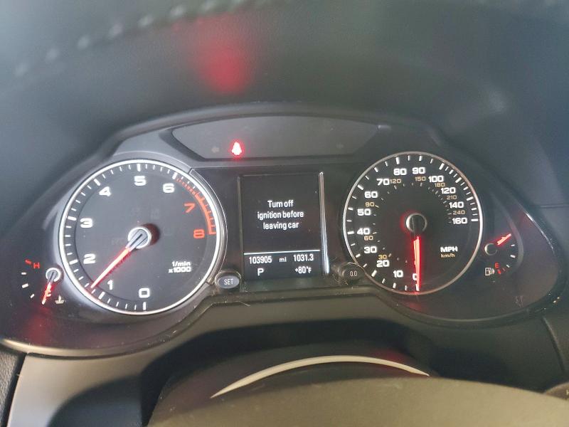 2013 Audi Q5 VIN WA1LFAFP4DA021773 COPART salvage auction — MINOR DENT/SCRATCHES, Mn - Certificate Of Title, sold $2,600 on 2026-07-23 (photo 9)