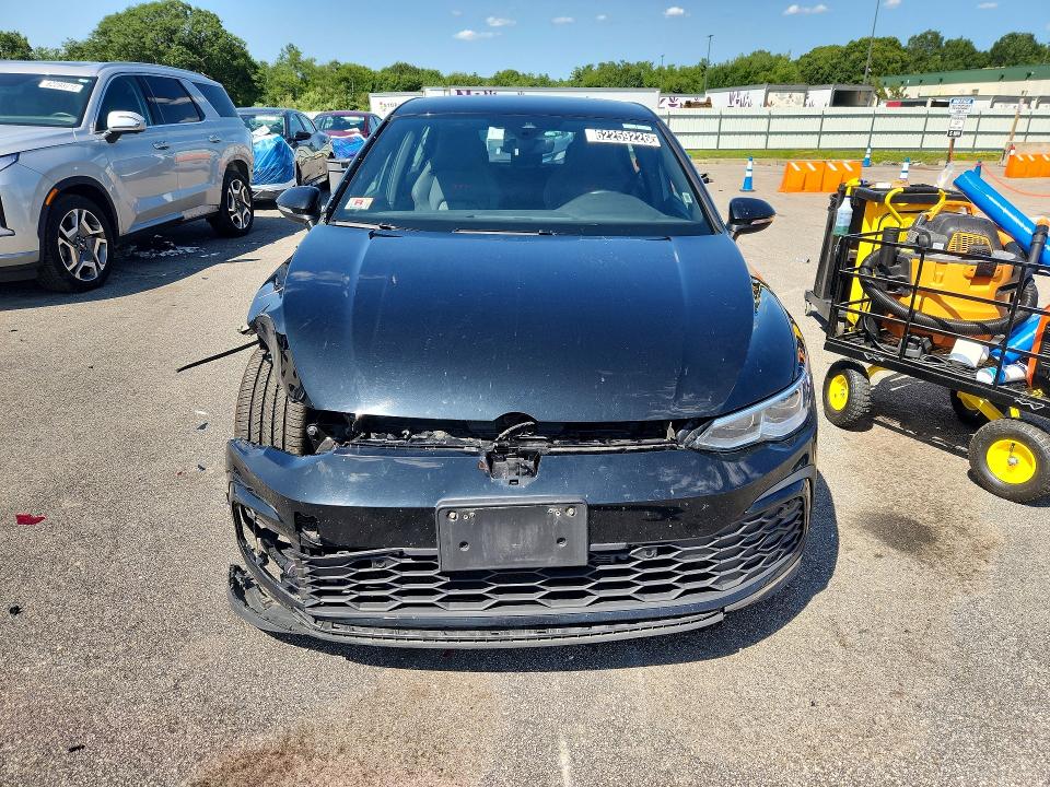 2024 Volkswagen Gti VIN WVWGA7CD8RW214988 COPART salvage auction — FRONT END, MA - CERTIFICATE OF TITLE, sold $13,900 on 2026-08-03 (photo 5)