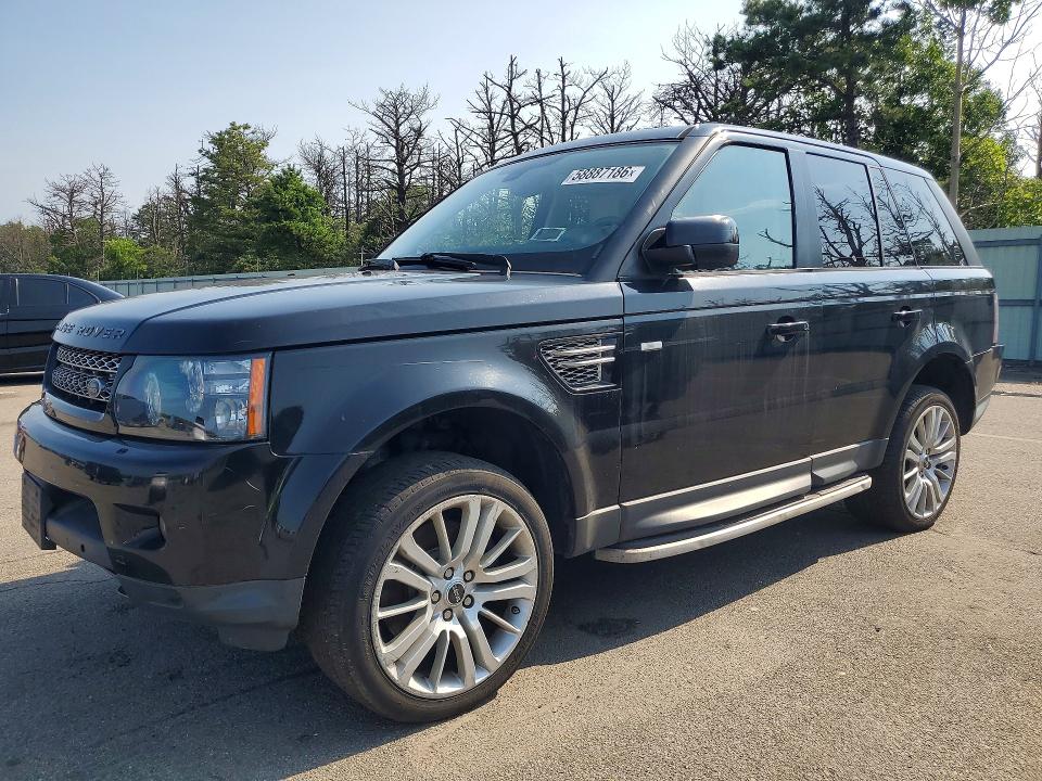 2013 Land rover RANGE ROVER VIN SALSK2D48DA759984 COPART salvage auction — FRONT END, Ny - Certificate Of Title, sold $2,500 on 2026-07-15 (photo 1)