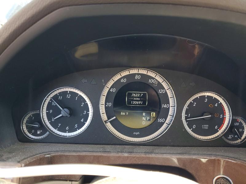2012 Mercedes-benz E-klasse VIN WDDHF2EB0CA559074 COPART salvage auction — SIDE, Ok - Cert Of Title-Salvage, sold $1,750 on 2026-08-06 (photo 9)