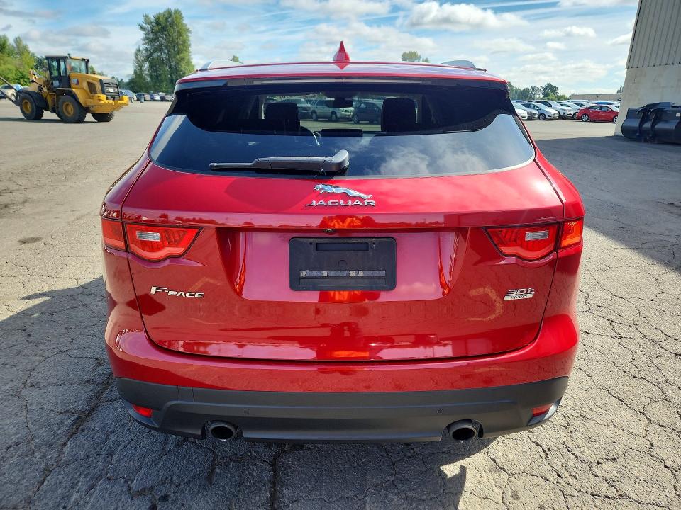 2019 Jaguar F-pace VIN SADCN2GX0KA366930 COPART salvage auction — MECHANICAL, Or - Certificate Of Title, sold $4,550 on 2026-07-18 (photo 6)