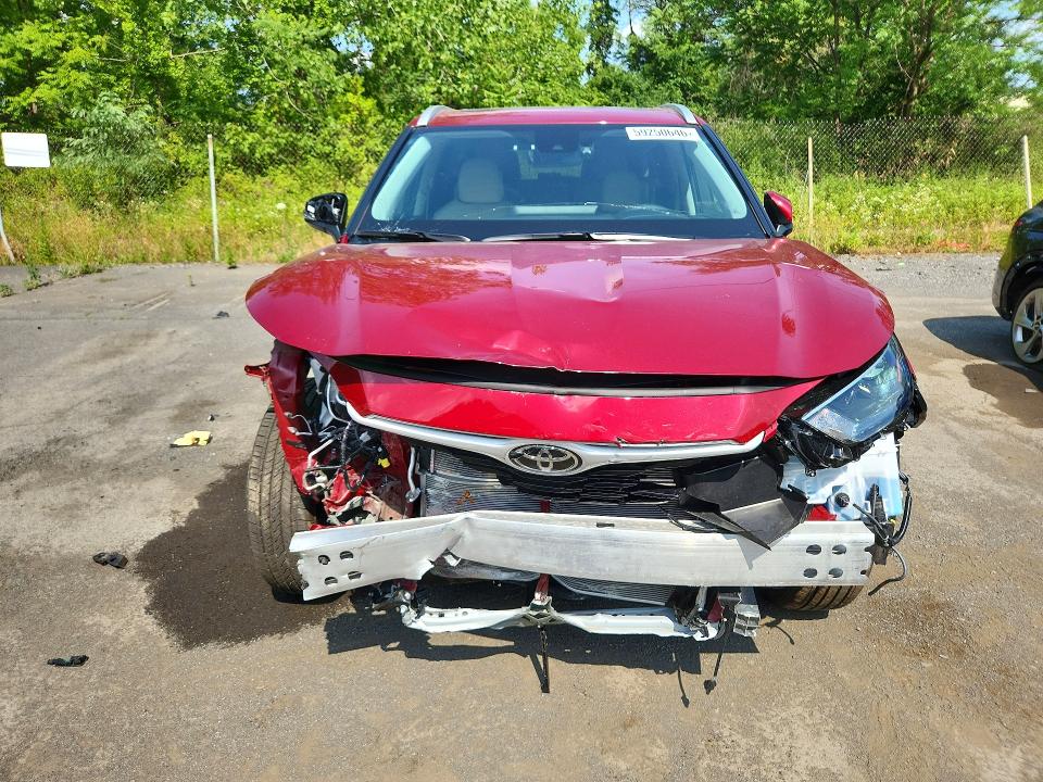 2025 Toyota Highlander VIN 5TDKBRCH0SS680619 COPART salvage auction — FRONT END, Nj - Cert Of Title-Salvage, sold $19,600 on 2026-07-30 (photo 5)