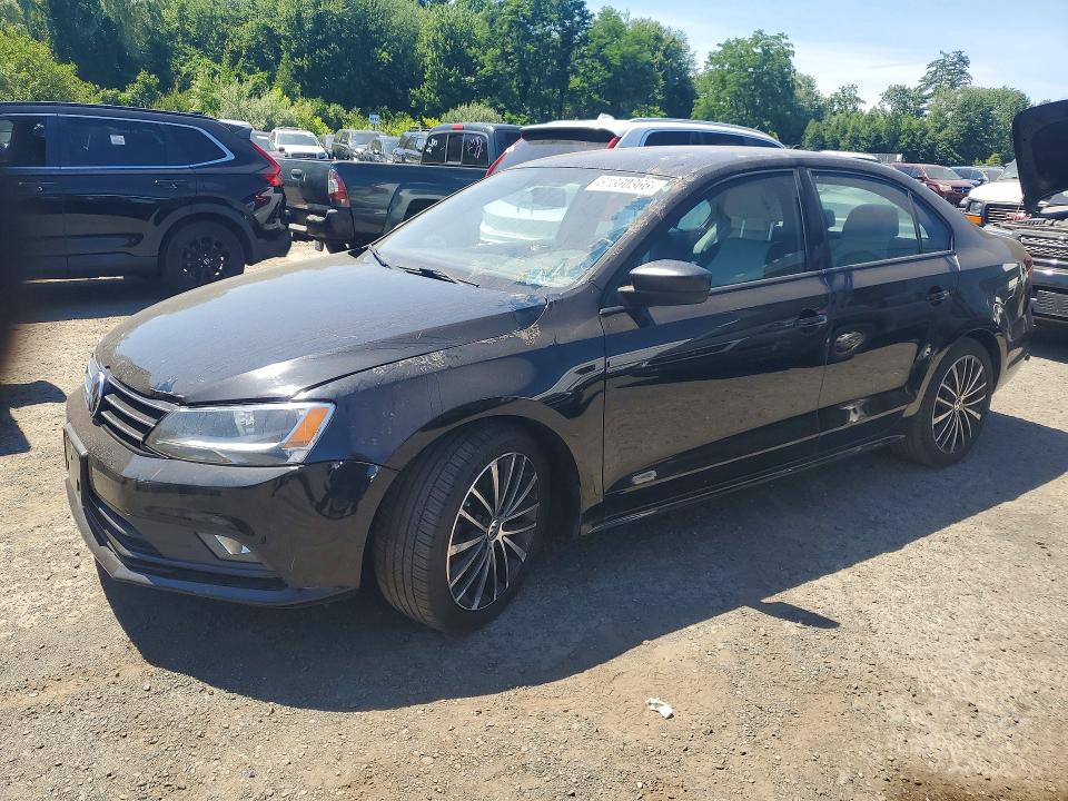 2016 Volkswagen Jetta VIN 3VWD17AJ6GM259532 COPART salvage auction — MINOR DENT/SCRATCHES, Ct - Certificate Of Title, sold $2,500 on 2026-08-13 (photo 1)