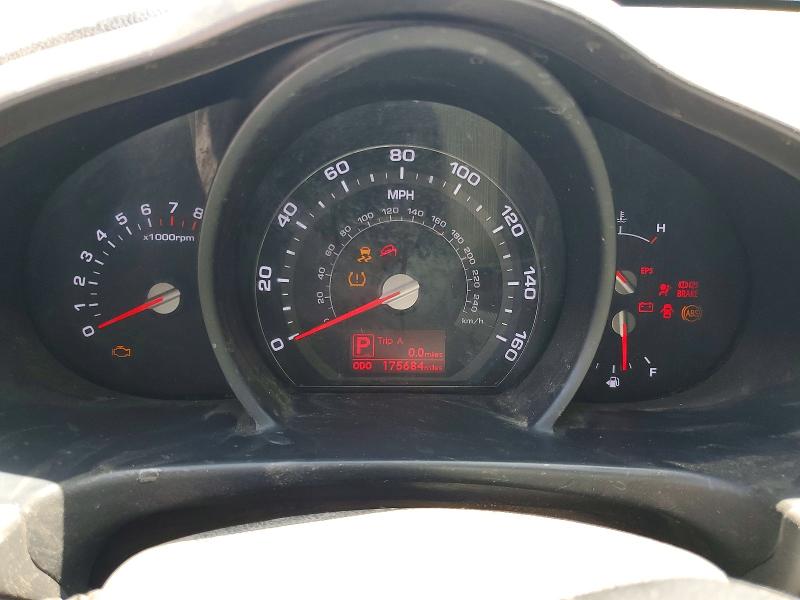 2013 Kia Sportage VIN KNDPB3A25D7413538 COPART salvage auction — FRONT END, CA - DIS/DLR/EXP APP FOR DUP CLEAN, sold $650 on 2026-07-27 (photo 9)