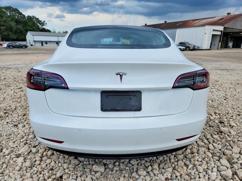 2022 Tesla Model 3 VIN 5YJ3E1EA4NF191257 COPART salvage auction — MECHANICAL, LA - CERTIFICATE OF TITLE, sold $4,750 on 2026-07-15 (photo 6)
