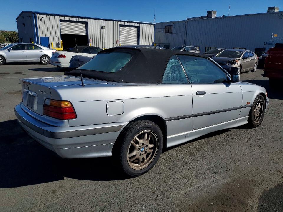 1996 BMW 3 series VIN WBABK8324TET91138 COPART salvage auction — FRONT END, CA - SALVAGE CERTIFICATE, sold $1,000 on 2026-07-10 (photo 3)