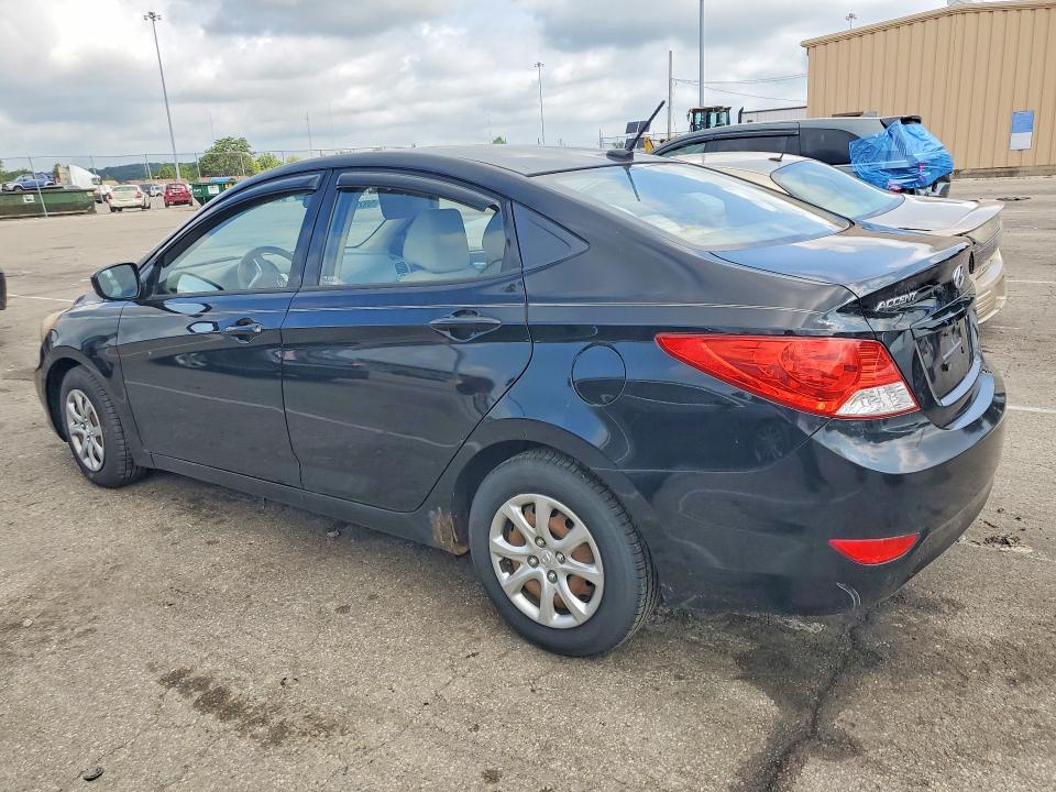 2013 Hyundai VIN KMHCT4AE2DU459675 COPART salvage auction — VANDALISM, Oh - Cert Of Title-Salvage, sold $200 on 2026-07-15 (photo 2)