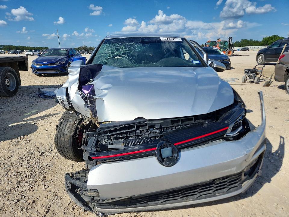 2022 Volkswagen Gti VIN WVWH87CD4NW158719 COPART salvage auction — FRONT END, Tx - Certificate Of Title, sold $975 on 2026-08-11 (photo 5)