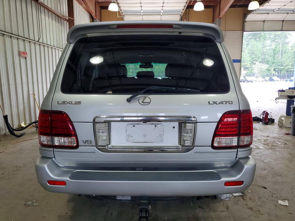 2006 Lexus Lx 470 VIN JTJHT00W164014180 COPART salvage auction — FRONT END, Va - Cert Of Title - Salvage, sold $7,300 on 2026-07-17 (photo 6)